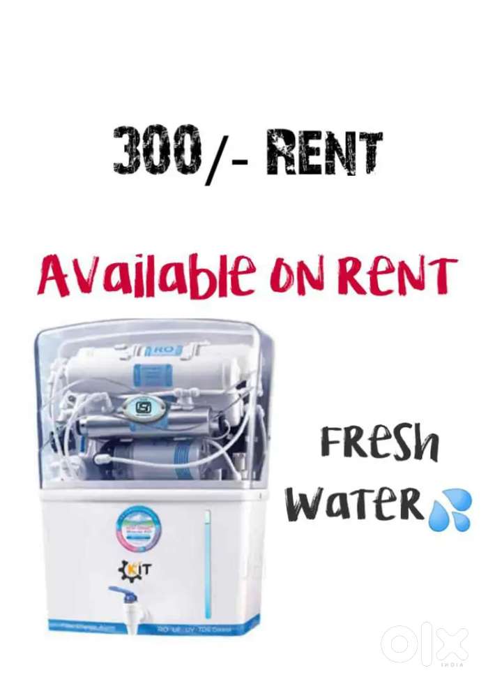 Water Purifier On Rent