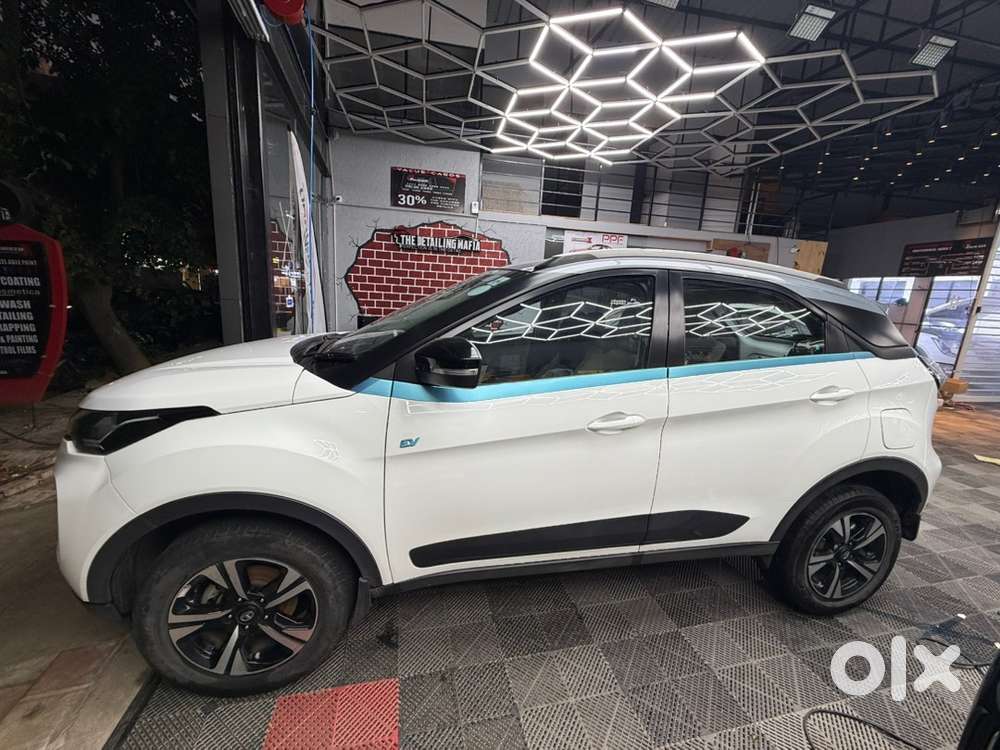 Nexon EV XZ+LUX White color 36956KMS Driven