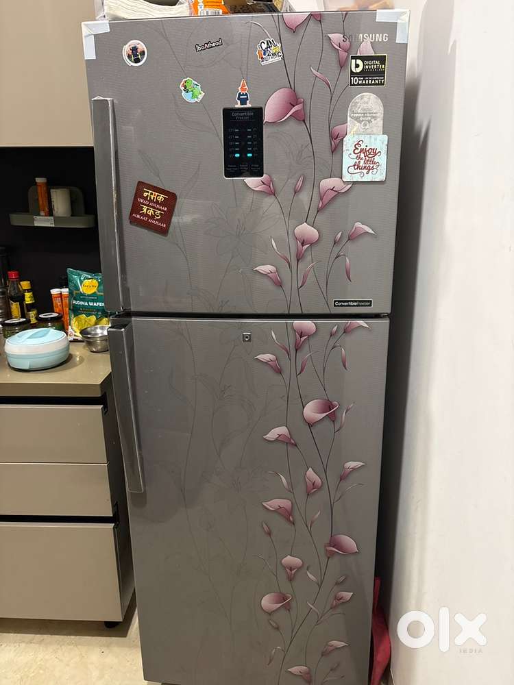 Samsung Double Door Refrigerator Convertival 350 Litre Good Condition