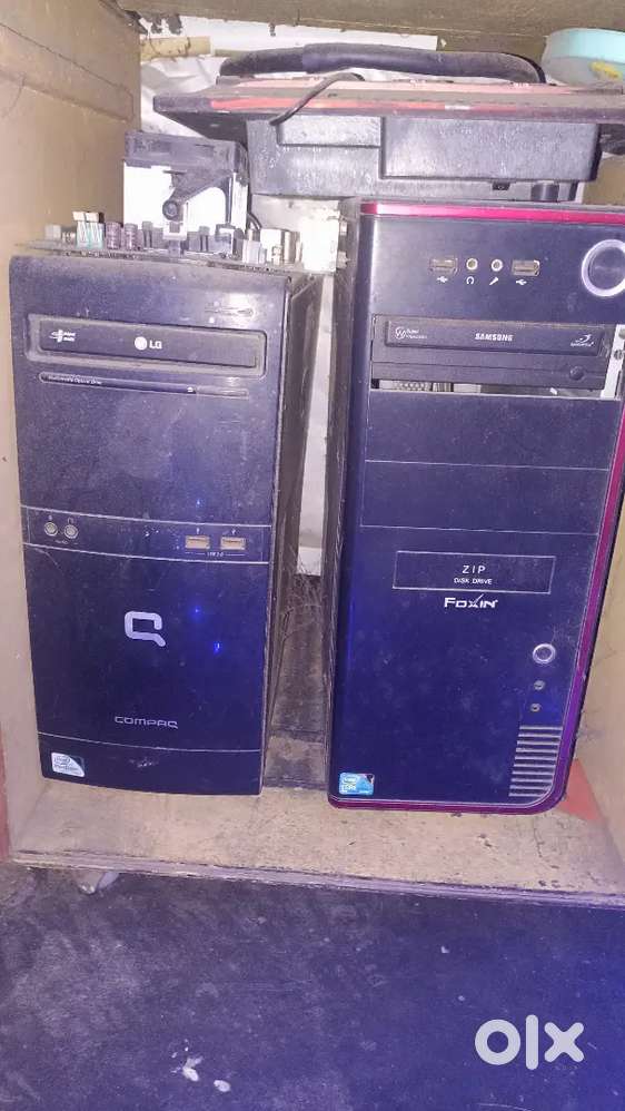 CPU WITH ALL COMPONENTS