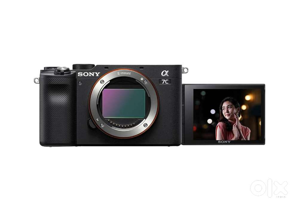 Sony Alpha ILCE-7C Compact Full Frame Camera Body Only -  Black