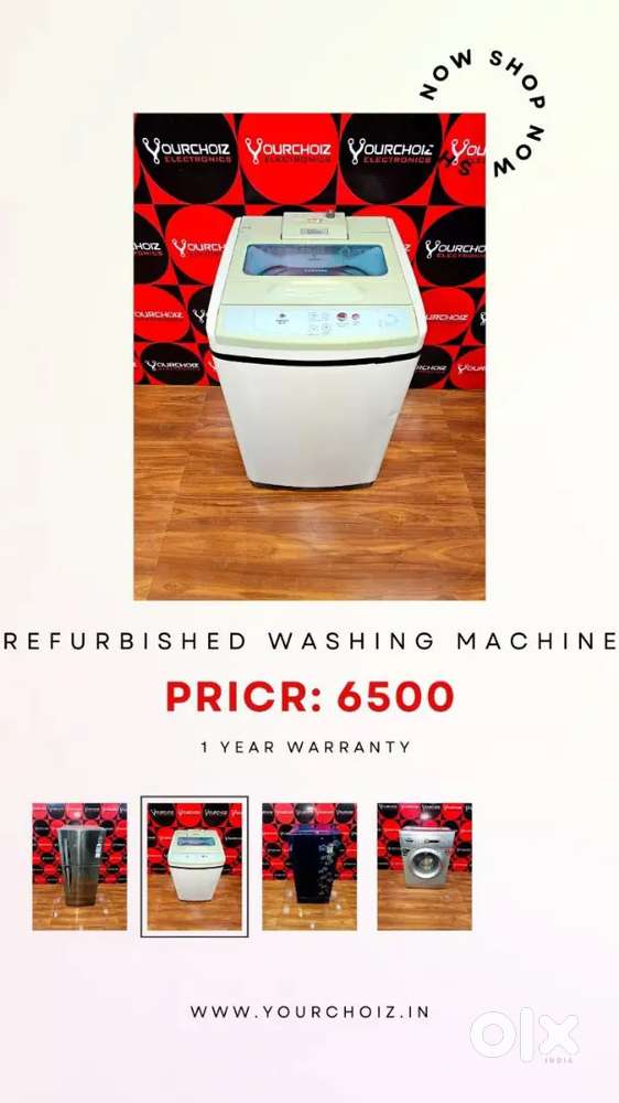 High-Performance Washing Machine 6 Month Warranty Included