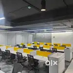 55workstations 4cabins commercial office space for rent in madhapur