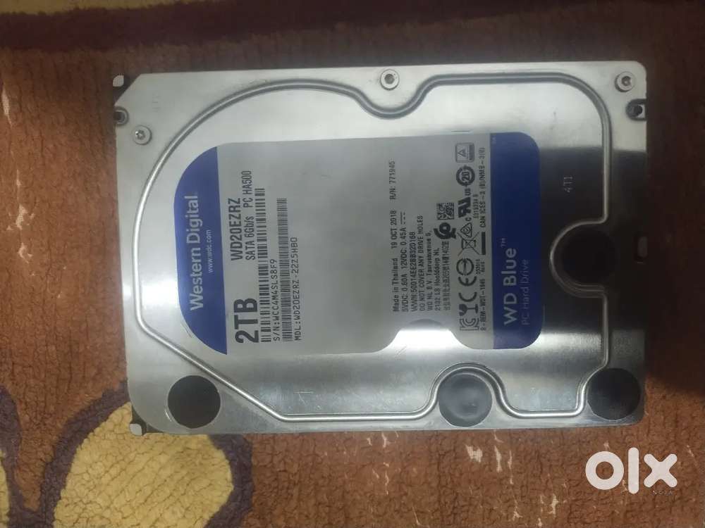Western digital 2Tab hard drive