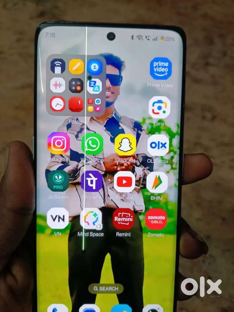 One plus 11r 16 256 gb orginal display change only mobile one update