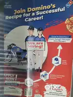 Dominos makeline staff