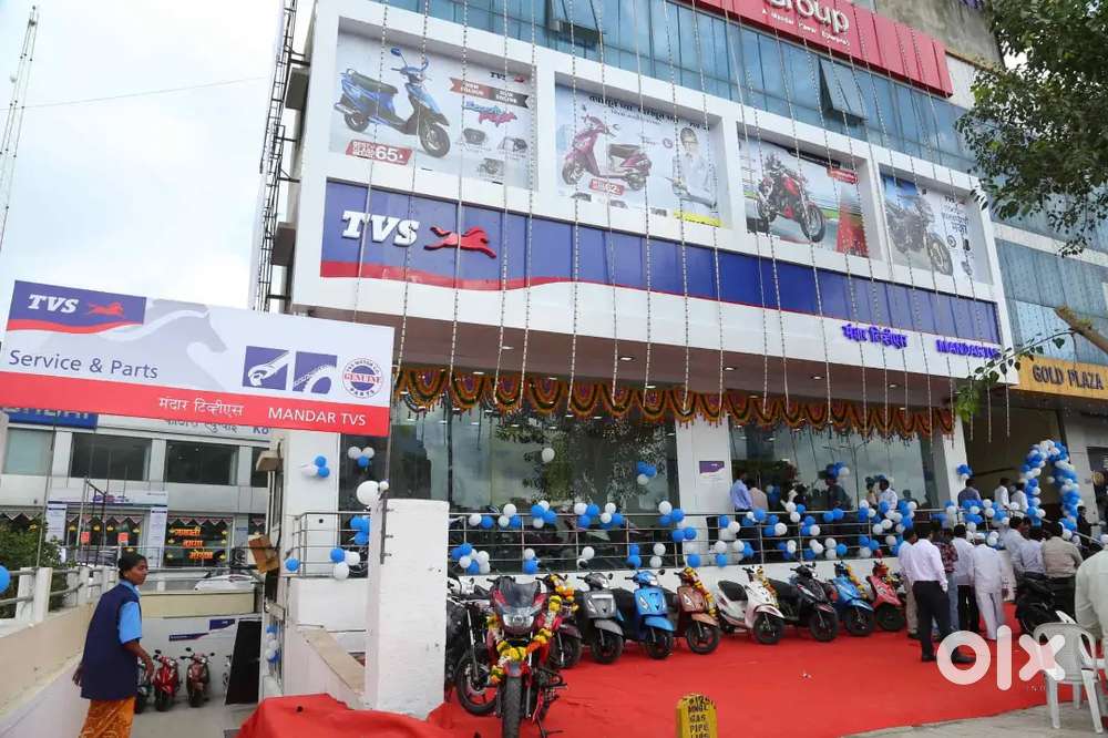 VACANCIES ARE AVAILABLE IN TVS SHOWROOM IN LUCKNOW LOCATION !!