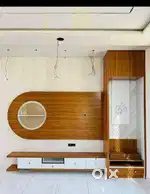 Homas office showroom in wooden furniture and turnkey project