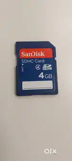 For Sale: SanDisk SD Cards – 4 GB