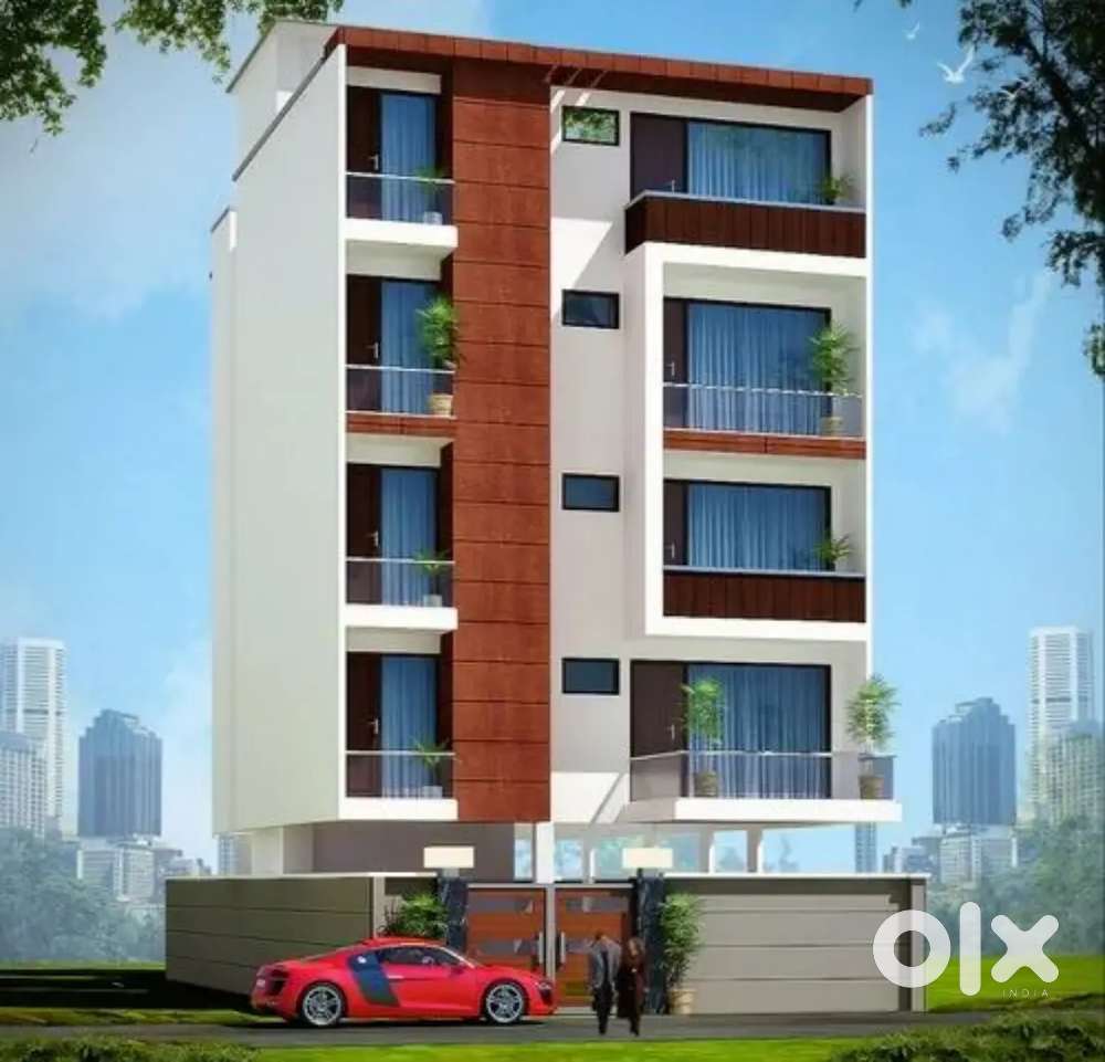 Pre rented Independent building inside that 8 2 bhk flats are availabl