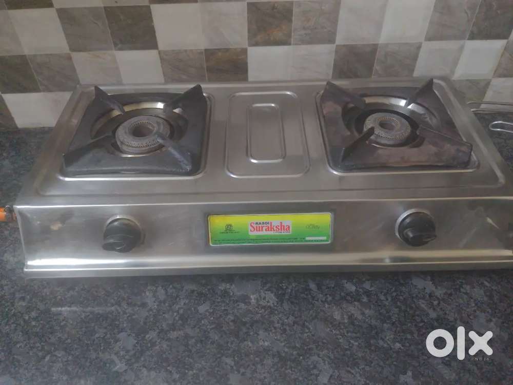 Gas Stove 2 burner stainless-steel