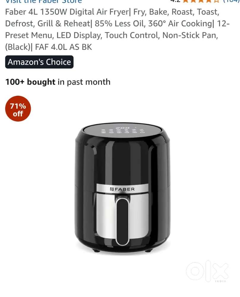 Faber air fry 4l 1350w degital