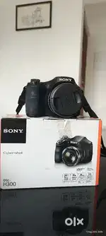 Sony Cybershot DSC-H300 camera with Sony Rechargeable batteries