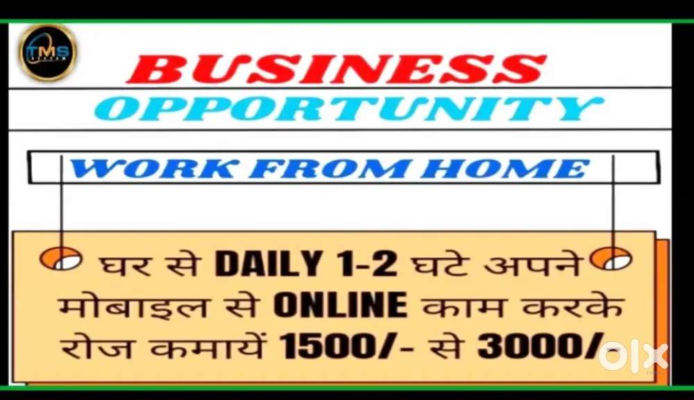 Work from home  best earning opportunity