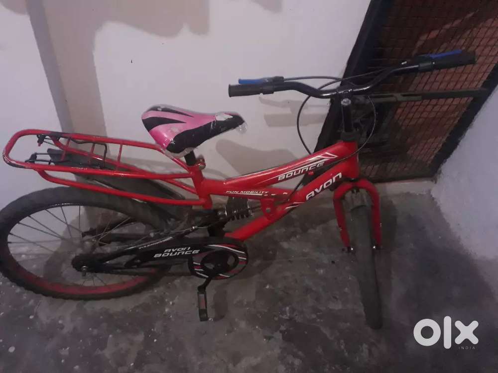 Streetawk kids bicycle in red colour.