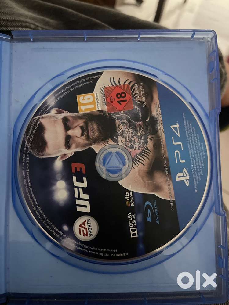 Ps4 ufc 3 disk for sale