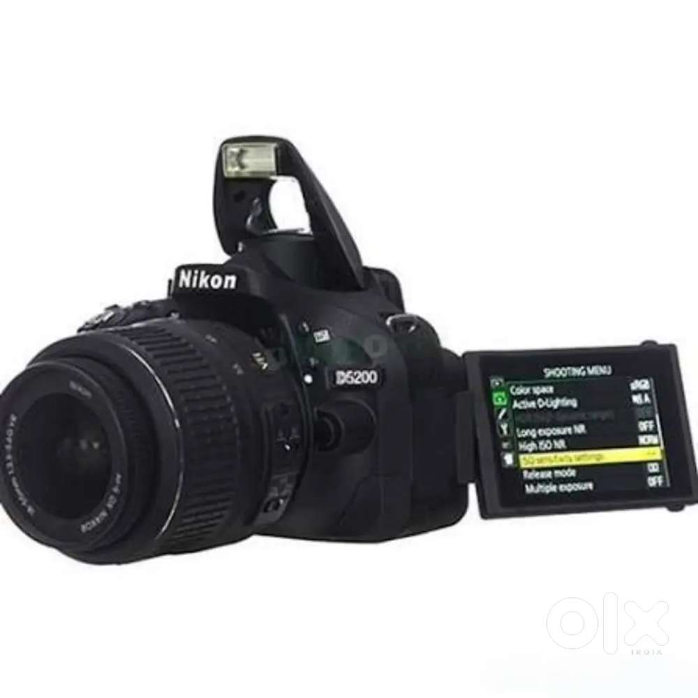 5200 d Nikon body with lens. 18 to55mm