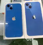 iPhone 13 128gb blue 84%battry bil box complete