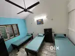 girls pg at karelibaug near bright school furnished pg