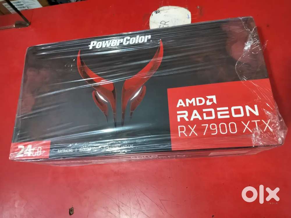 Power color amd redeon RX 7900 XTX graphic card perfect working .