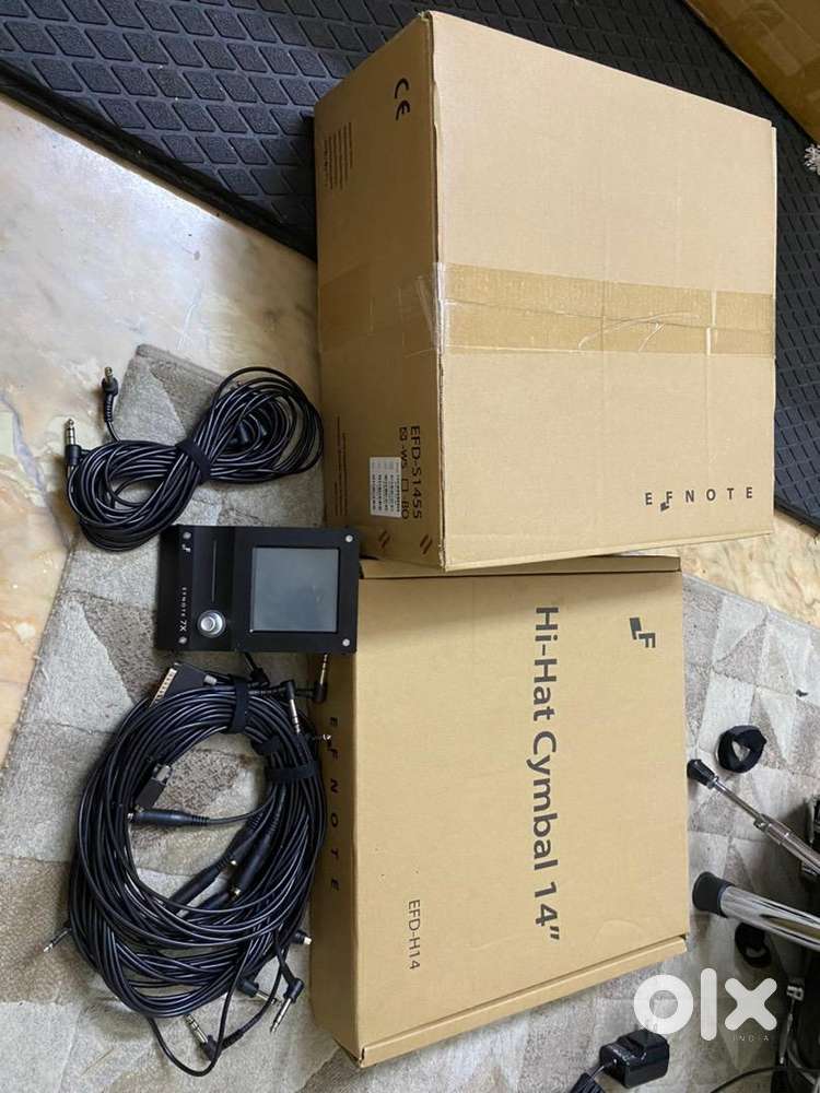 Efnote 7x module + Efnote Snare + Efnote hihats