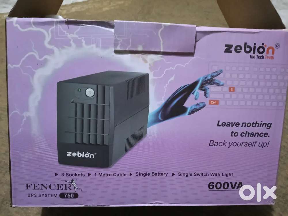 Selling zebion ups 600va bill box available 500gb 250gb hard disk