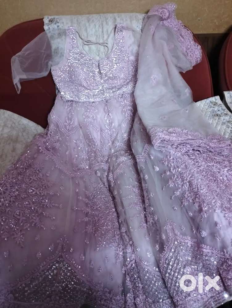 Light Pink Lehenga – Perfect for Weddings - 1 Time Wear Only
