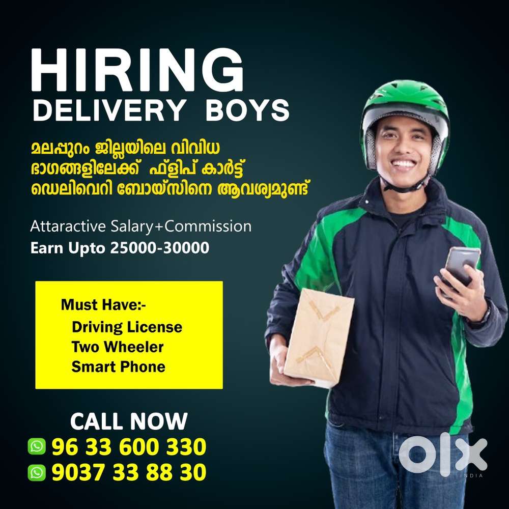 Delivery boyz needed