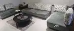 Premium 3+2+2 Sofa Set – Solid Teak Wood Frame