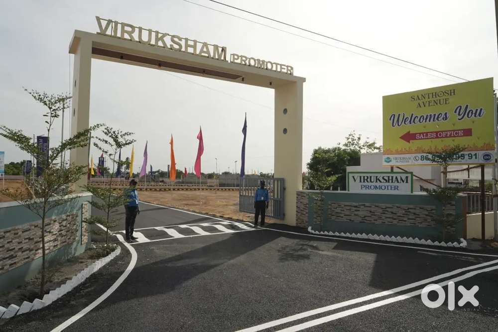 On Road Plots And Villa For Sale Location Madurantagam