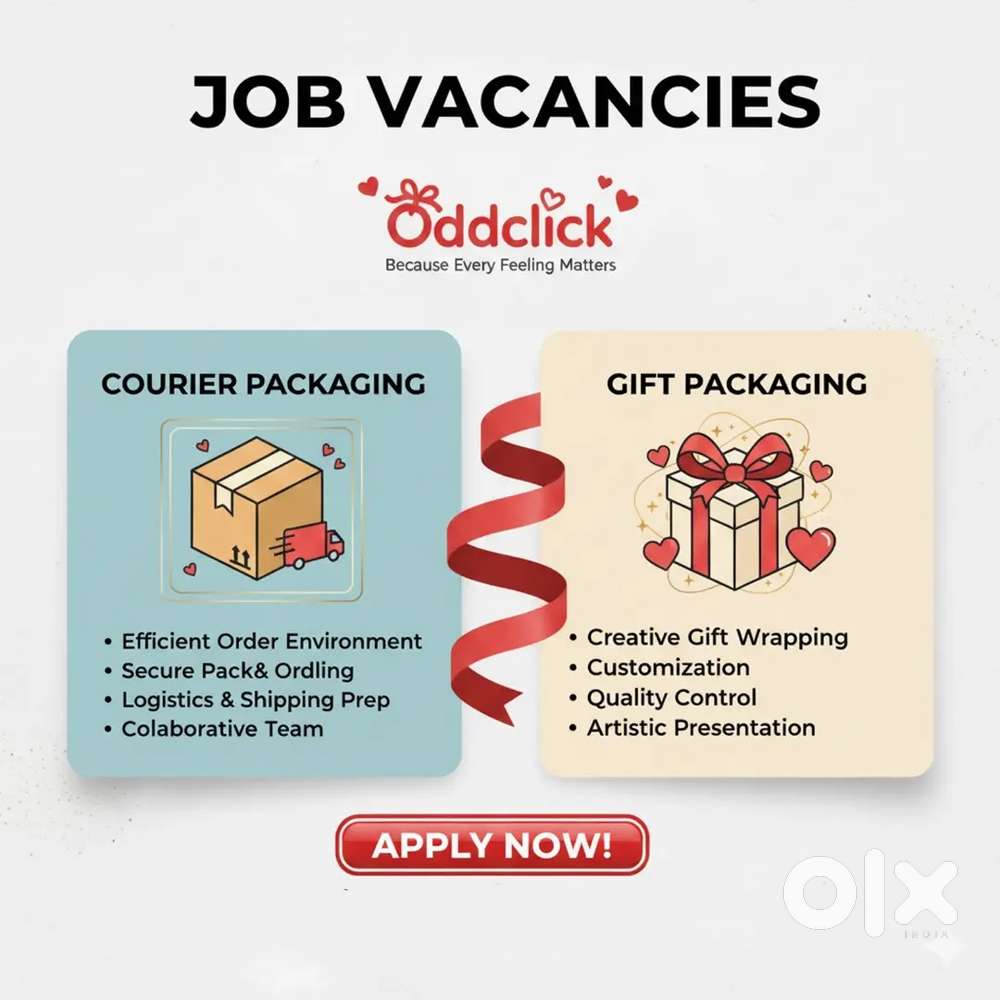 Courier Packaging Gift Packaging job for Boy