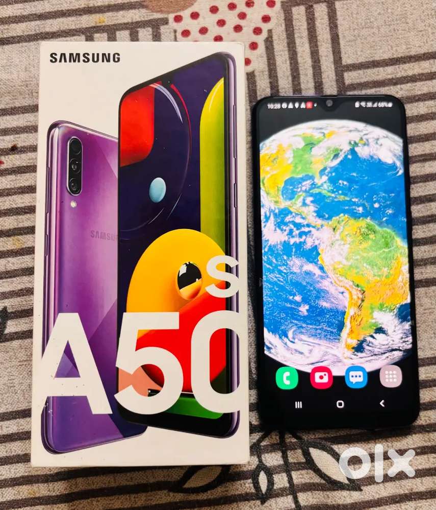 A50s box no bill and charger