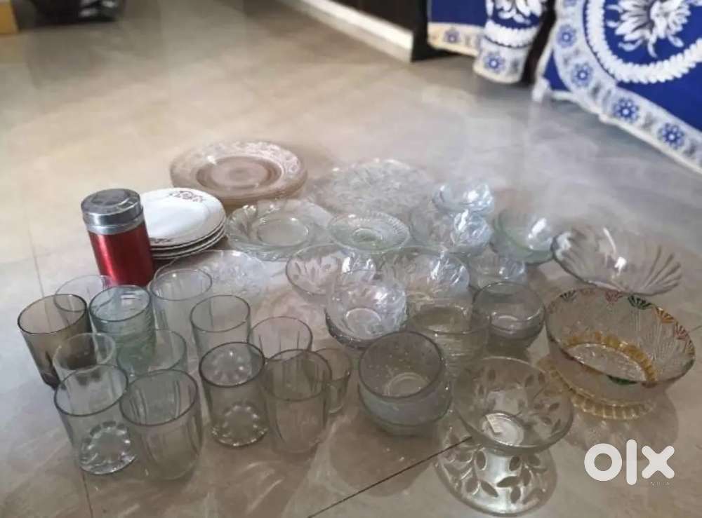 kanch na vasan (Glass Vessel, utensils)