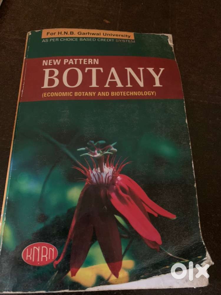 Bsc botany books for HNB GU University stallbus