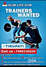 Gym trainer with good looking and good communication skills
