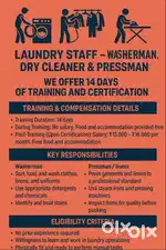 dry cleaning and laundry operator
