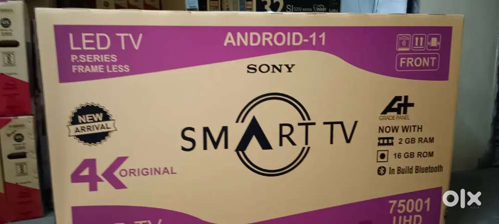 Sony 43 inch smart Android tv shipping piece