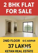 2 BHK Flat For Sale 2nd Floor 6/C Adipur Prime Location