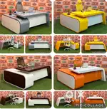 Md tables reception conference cash counters office tables chairs COD