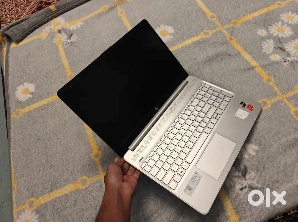 hp sliver colour Ryzen 3 8GB RAM 256 SSD