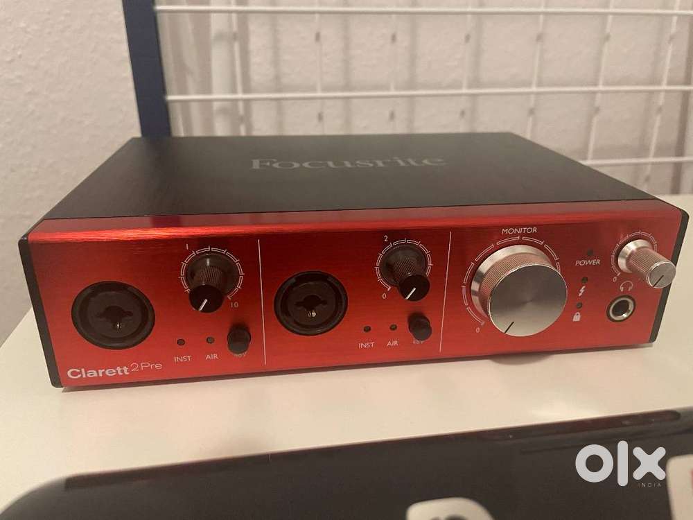 Focusrite Clarett 2 Pre - Thunderbolt - 2 Channel Audio Interface