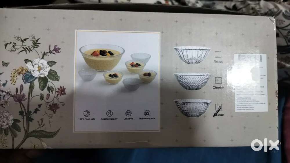 New box pack Home stop Grace serving set