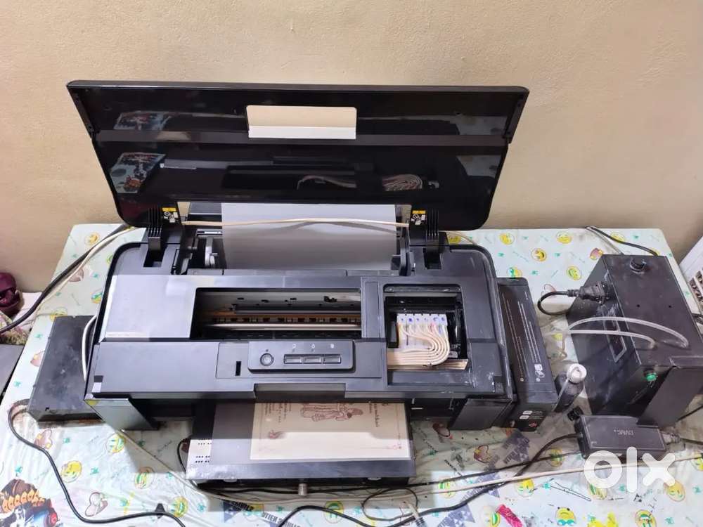 DTF MACHIN AND HEAT PRESS