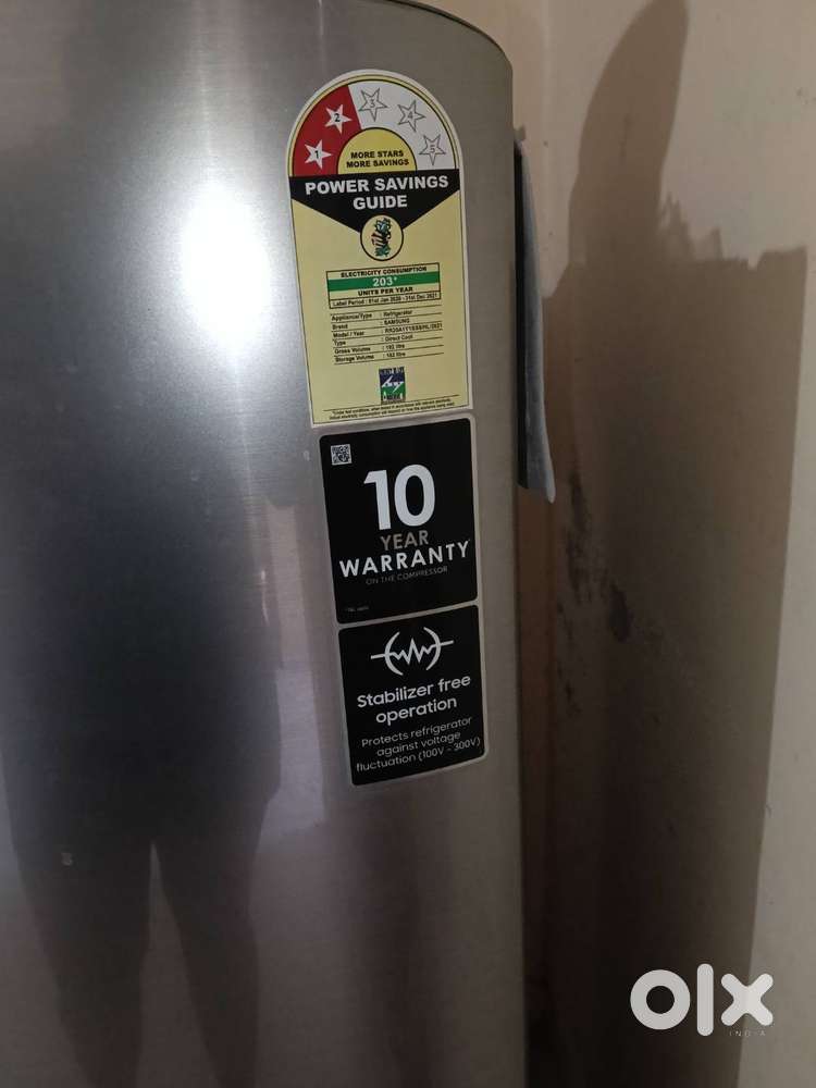 New fridge used only for 2 year it's warranty is still valid