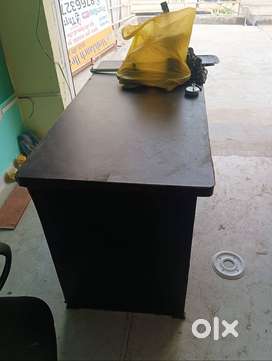 Chair, table , waiting chair