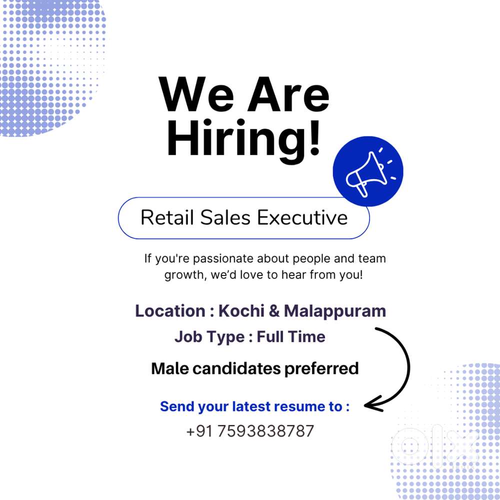 Sales Executive(Retail Store)