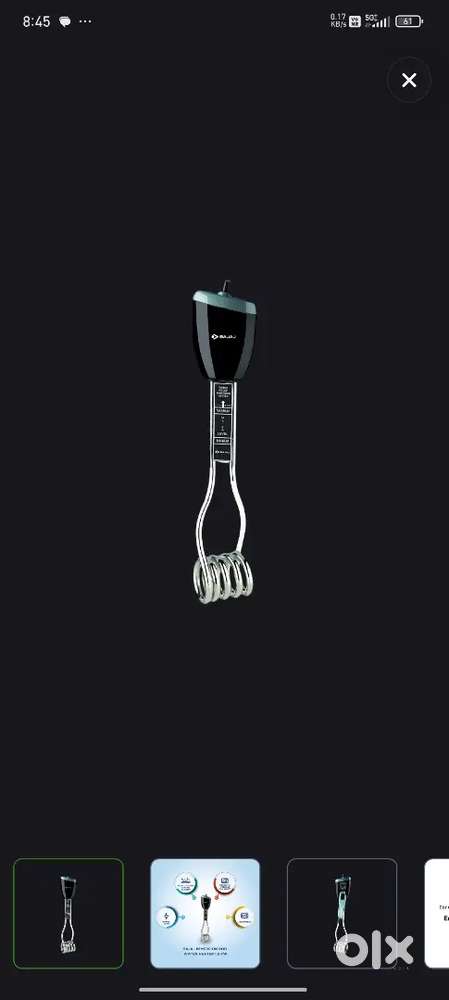 Water heater rod new condition not single time use