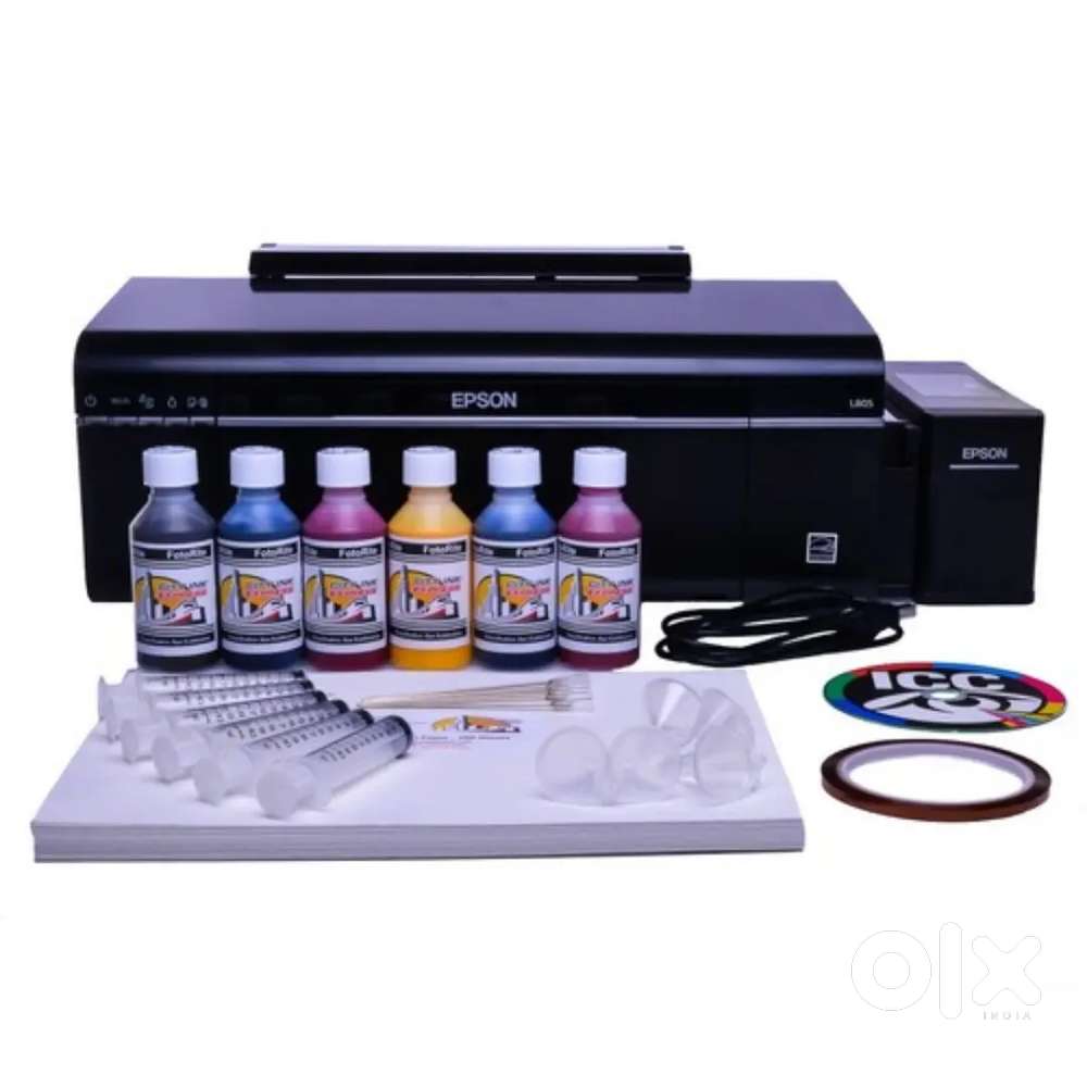 Epson L805 Photo Printer A4 6 Colors, Built-in Ink Tank, Wi-Fi, USB,