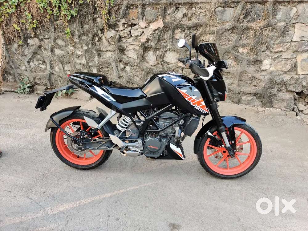 Ktm Duke 200 2019 less driven