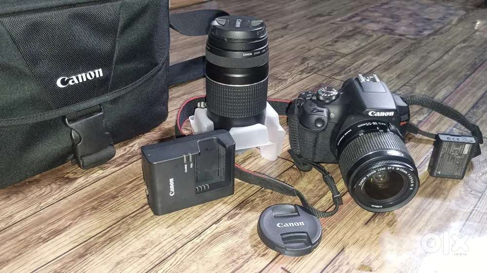 Canon EOS  (Rebel T7) Double Zoom Lens Kit